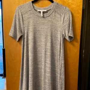 BCBG Grey Short sleeve Knit Dress